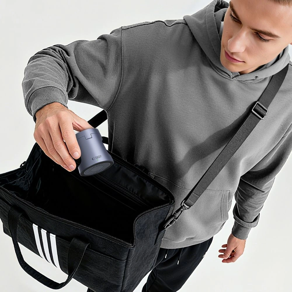 Ładowarka indukcyjna Tech-Protect QI2.2-25W-A48 3in1 Magnetic MagSafe Wireless Charger Dark Grey