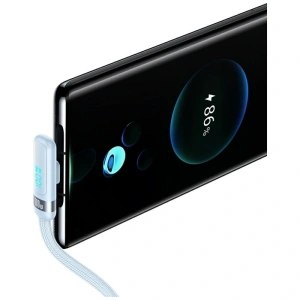 Kabel USAMS US-SJ653 PD 100W USB-C / USB-C 1.2m fioletowy