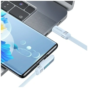 Kabel USAMS US-SJ653 PD 100W USB-C / USB-C 1.2m fioletowy