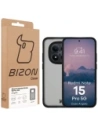 Etui Bizon Case Angelo do Xiaomi Redmi Note 15 Pro 5G przydymione z czarną ramką
