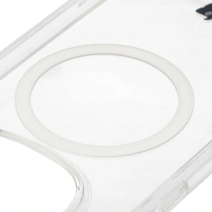 Etui z pierścieniem magnetycznym Bizon Case CrystalO do Xiaomi Redmi Note 15 Pro+ Plus 5G przezroczyste