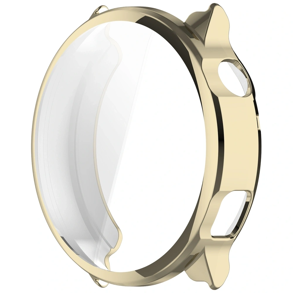 Etui z osłoną ekranu Bizon Case Watch Felipe do Garmin Venu 4 41mm złote