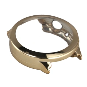 Etui z osłoną ekranu Bizon Case Watch Felipe do Garmin Venu 4 41mm złote