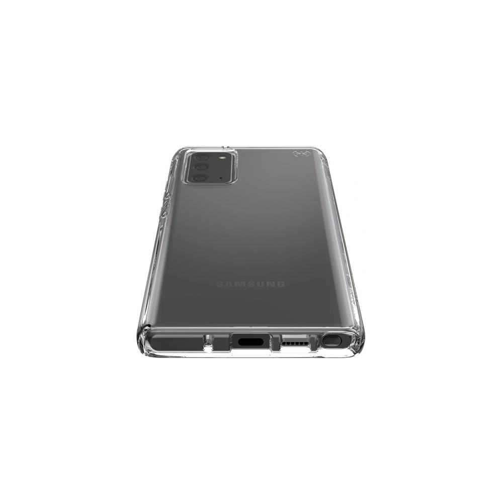 Etui Speck Presidio Perfect-Clear Samsung Galaxy Note 20 s povrchovou úpravou MICROBAN (Clear/Clear)