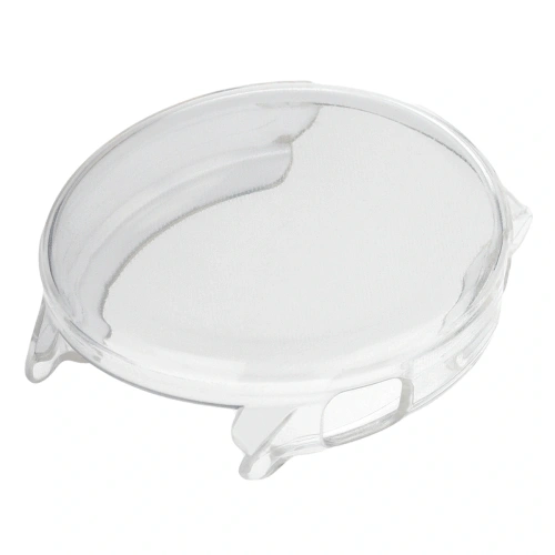 Etui z osłoną ekranu Bizon Case Watch Felipe do Garmin Venu 4 45mm przeźroczyste