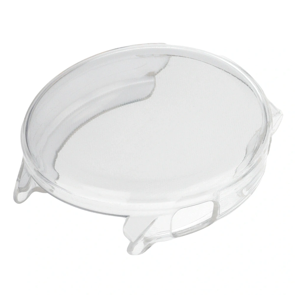 Etui z osłoną ekranu Bizon Case Watch Felipe do Garmin Venu 4 45mm przeźroczyste