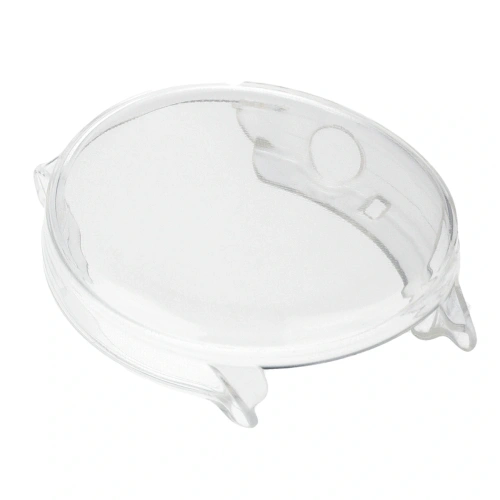 Etui z osłoną ekranu Bizon Case Watch Felipe do Garmin Venu 4 45mm przeźroczyste