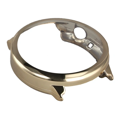 Etui z osłoną ekranu Bizon Case Watch Felipe do Garmin Venu 4 45mm złote