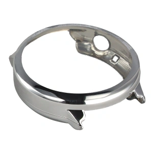 Etui z osłoną ekranu Bizon Case Watch Felipe do Garmin Venu 4 45mm srebrne