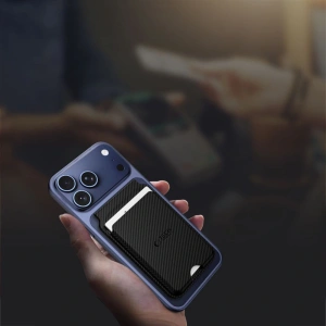 Podstawka Tech-Protect MagWallet Stand MagSafe Universal Magnetic Card Holder Carbon