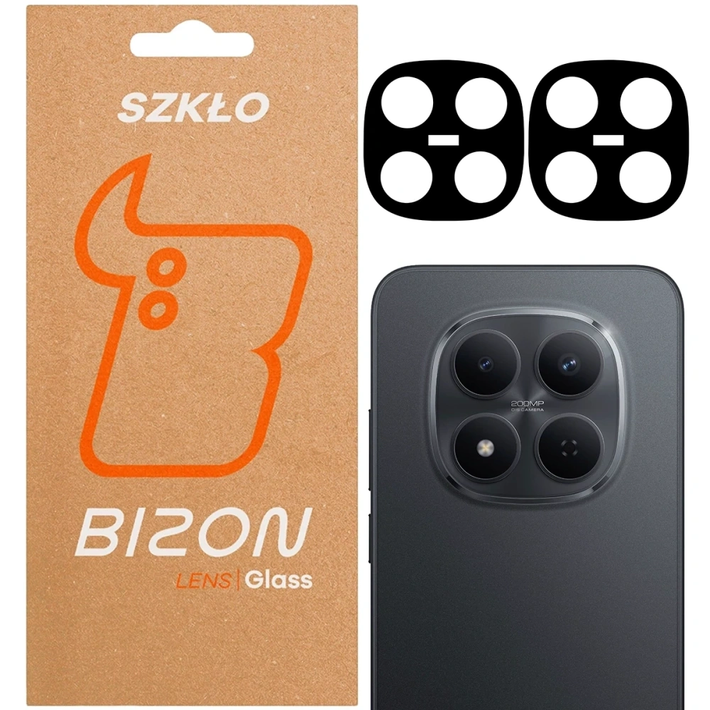 Szkło na aparat Bizon Glass Lens do Xiaomi Redmi Note 15 Pro 5G / 15 Pro+ Plus 5G [2 PACK]