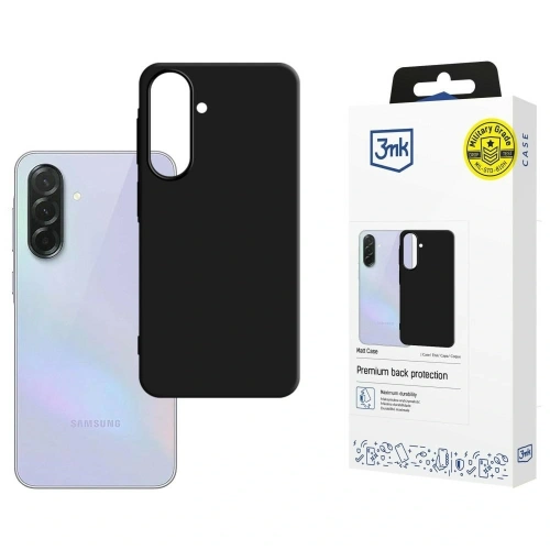 Etui 3MK Matt Case do Samsung Galaxy A37 czarny
