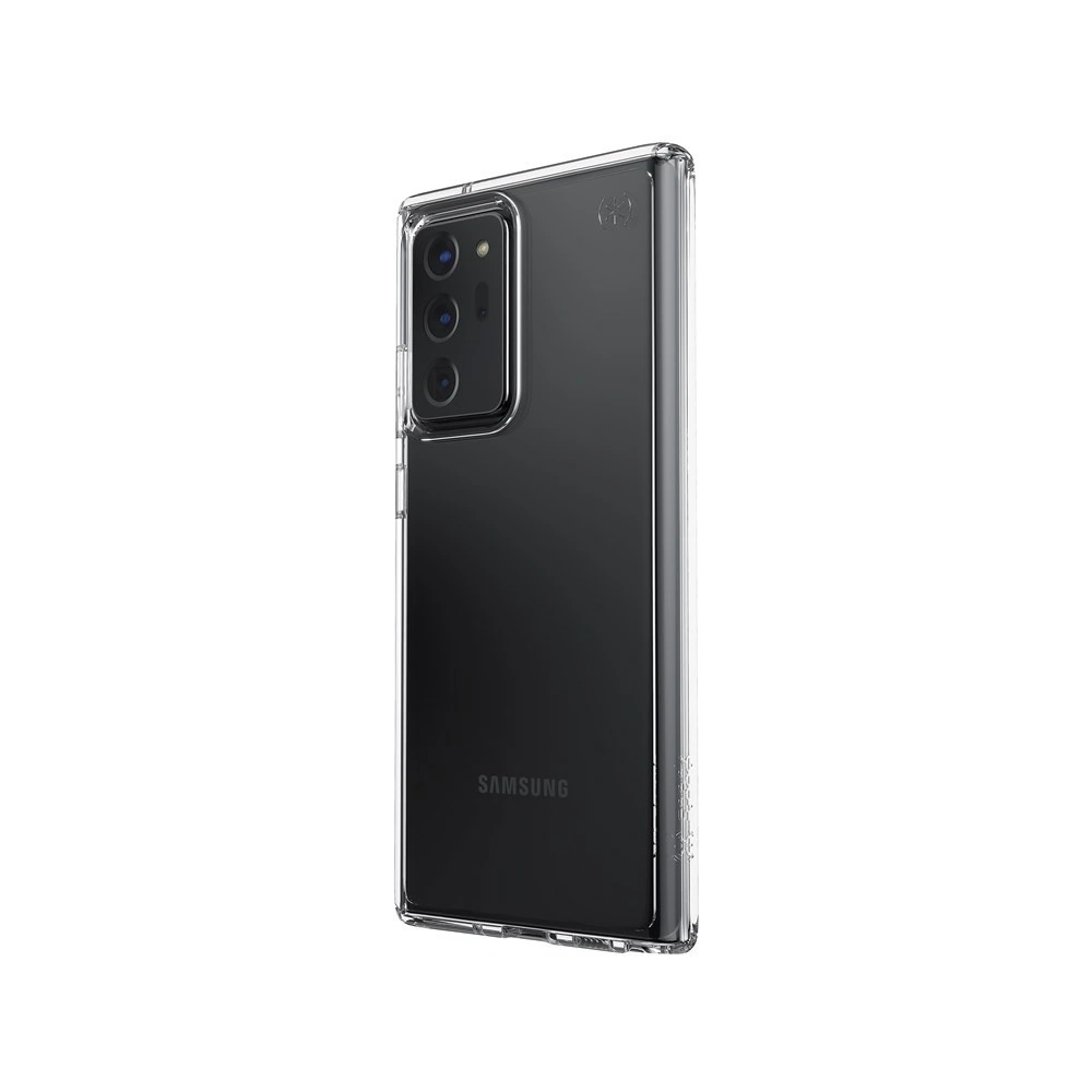 Etui Speck Presidio Perfect-Clear Samsung Galaxy Note 20 Ultra s povrchovou úpravou MICROBAN (Čirý/Čirý)