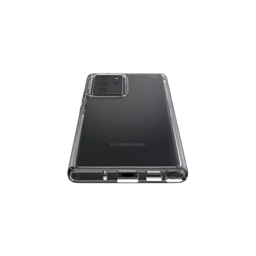 Etui Speck Presidio Perfect-Clear Samsung Galaxy Note 20 Ultra s povrchovou úpravou MICROBAN (Čirý/Čirý)