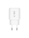 Ładowarka sieciowa Tech-Protect NCA45W-GAN USB-A, USB-C Network Charger PD 45W / QC3.0 + USB-C Cable White