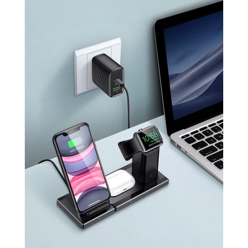 Stacja ładująca 3w1 ESR Wireless Charging Station Black