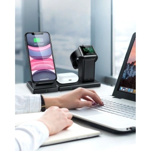 Hurtownia GSM - Stacja ładująca 3w1 ESR Wireless Charging Station Black - ESR206BLK - {ean13} - Hurt