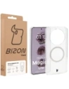 Etui z pierścieniem magnetycznym Bizon Case CrystalO do Honor Magic8 Lite przezroczyste