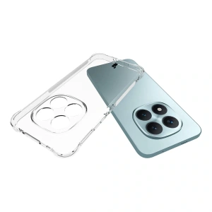 Elastyczne etui Bizon Case Salpa do Xiaomi Redmi Note 15 Pro+ Plus 5G / POCO M8 Pro 5G przezroczyste