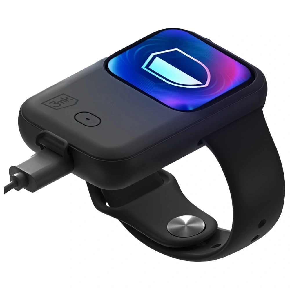 Etui 3MK Endurance Powerbank Case do Apple Watch 44/45mm 2.5W 1200mAh USB-C czarny