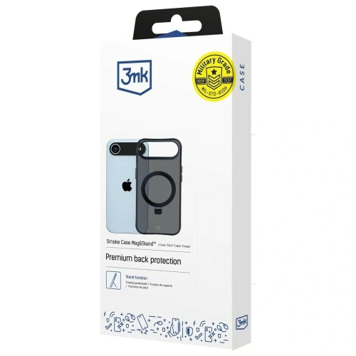 Etui 3MK Smoke Case Mag&Stand do Apple iPhone Air
