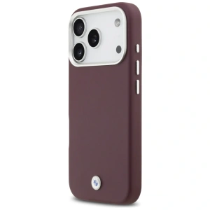 Etui BMW Sign Full Wrapped Metal MagSafe do Apple iPhone 17 Pro czerwony