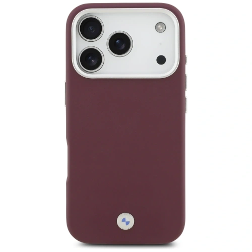 Etui BMW Sign Full Wrapped Metal MagSafe do Apple iPhone 17 Pro czerwony