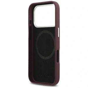 Etui BMW Sign Full Wrapped Metal MagSafe do Apple iPhone 17 Pro czerwony