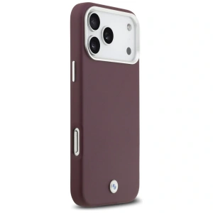 Etui BMW Sign Full Wrapped Metal MagSafe do Apple iPhone 17 Pro Max czerwony