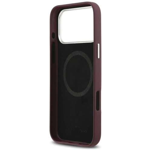 Etui BMW Sign Full Wrapped Metal MagSafe do Apple iPhone 17 Pro Max czerwony