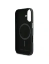 Etui Karl Lagerfeld Karl & Choupette Head Pins Saffiano MagSafe do Apple iPhone 17 czarny