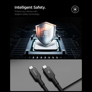 Kabel Spigen EB24015CC Essential USB-C Cable 240W 150cm Black