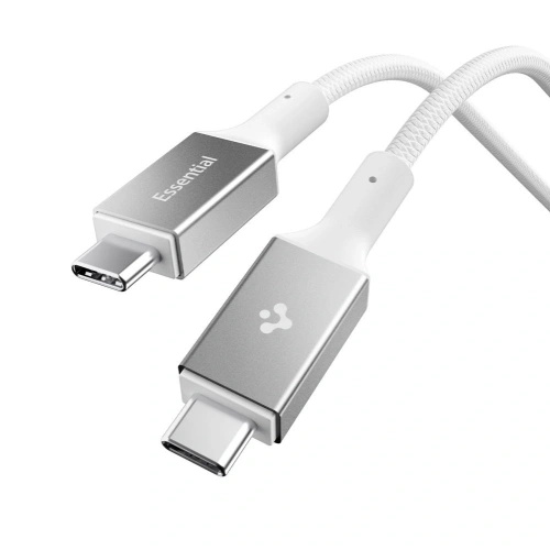 Kabel Spigen EB24015CC Essential USB-C Cable 240W 150cm White