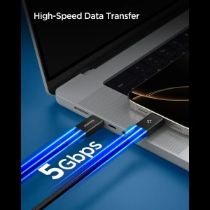 Kabel Spigen EB10015CC Essential USB-C Cable 100W 150cm Black