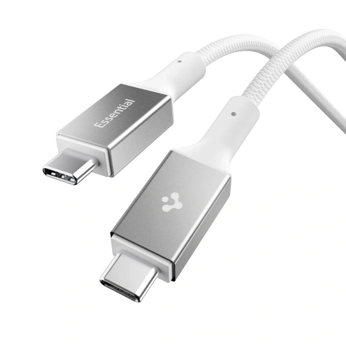 Kabel Spigen EB10015CC Essential USB-C Cable 100W 150cm White