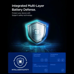 Uchwyt samochodowy do kratki z ładowarką Spigen EV15MAQ Essential Magnetic MagSafe Vent Car Mount Wireless Charger 15W QI2 Black