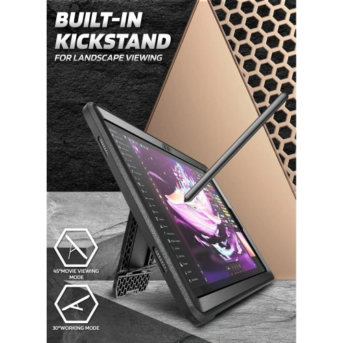 Etui Supcase Unicorn Beetle Pro do Samsung Galaxy Tab A11+ Plus 11.0 X230 / X235 / X236 Black