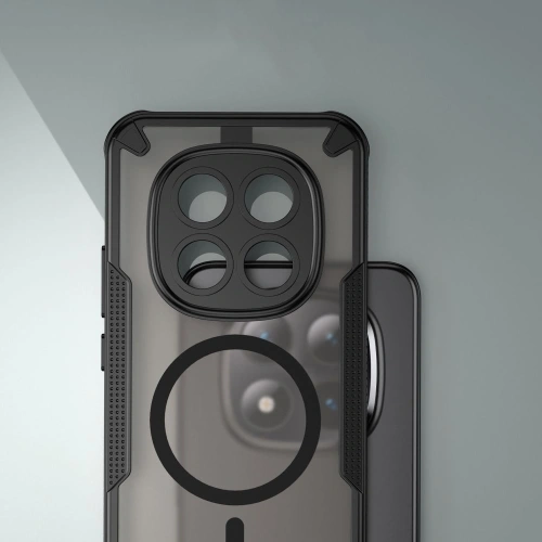 Etui Tech-Protect Rugged Shield MagSafe do Xiaomi Poco M8 Pro / Redmi Note 15 Pro+ Plus 5G Matte Black