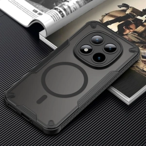 Etui Tech-Protect Rugged Shield MagSafe do Xiaomi Poco M8 Pro / Redmi Note 15 Pro+ Plus 5G Matte Black