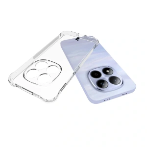 Elastyczne etui Bizon Case Salpa do Xiaomi Redmi Note 15 Pro 5G przezroczyste