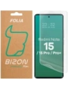 Folia hydrożelowa na ekran Bizon Glass Hydrogel Front do Xiaomi Redmi Note 15 / 15 Pro / 15 Pro+ Plus