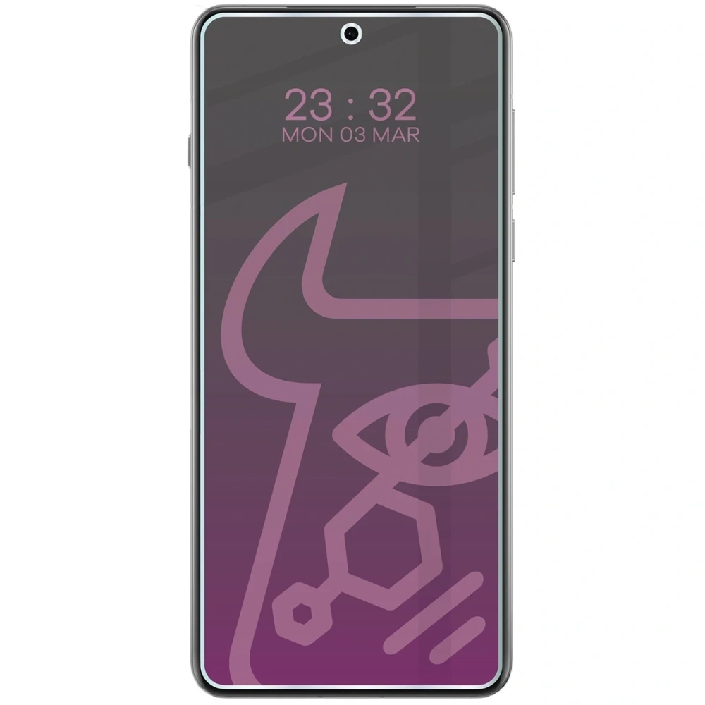 Prywatyzujące szkło hybrydowe Bizon Glass Mule Shadow do Oppo Find X8 Pro matowe