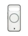 Etui z pierścieniem magnetycznym + szkło hartowane Bizon MatteO Pack do Google Pixel 10 / 10 Pro przydymione-szare