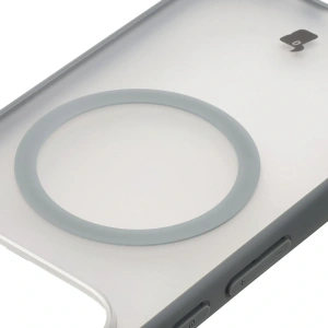 Etui z pierścieniem magnetycznym + szkło hartowane Bizon MatteO Pack do Google Pixel 10 / 10 Pro przydymione-szare