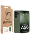 Etui z recyklingu Bizon Case ReLeaf do Samsung Galaxy A56 5G ciemnozielone