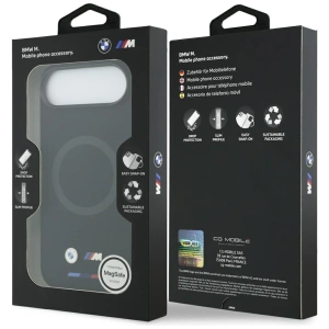 Etui BMW M Silicon Logo MagSafe do Apple iPhone Air czarny