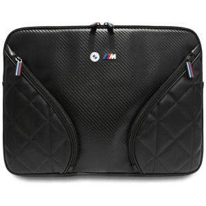 Torba BMW Carbon Pockets&Metal Logo Sleeve 16" czarny