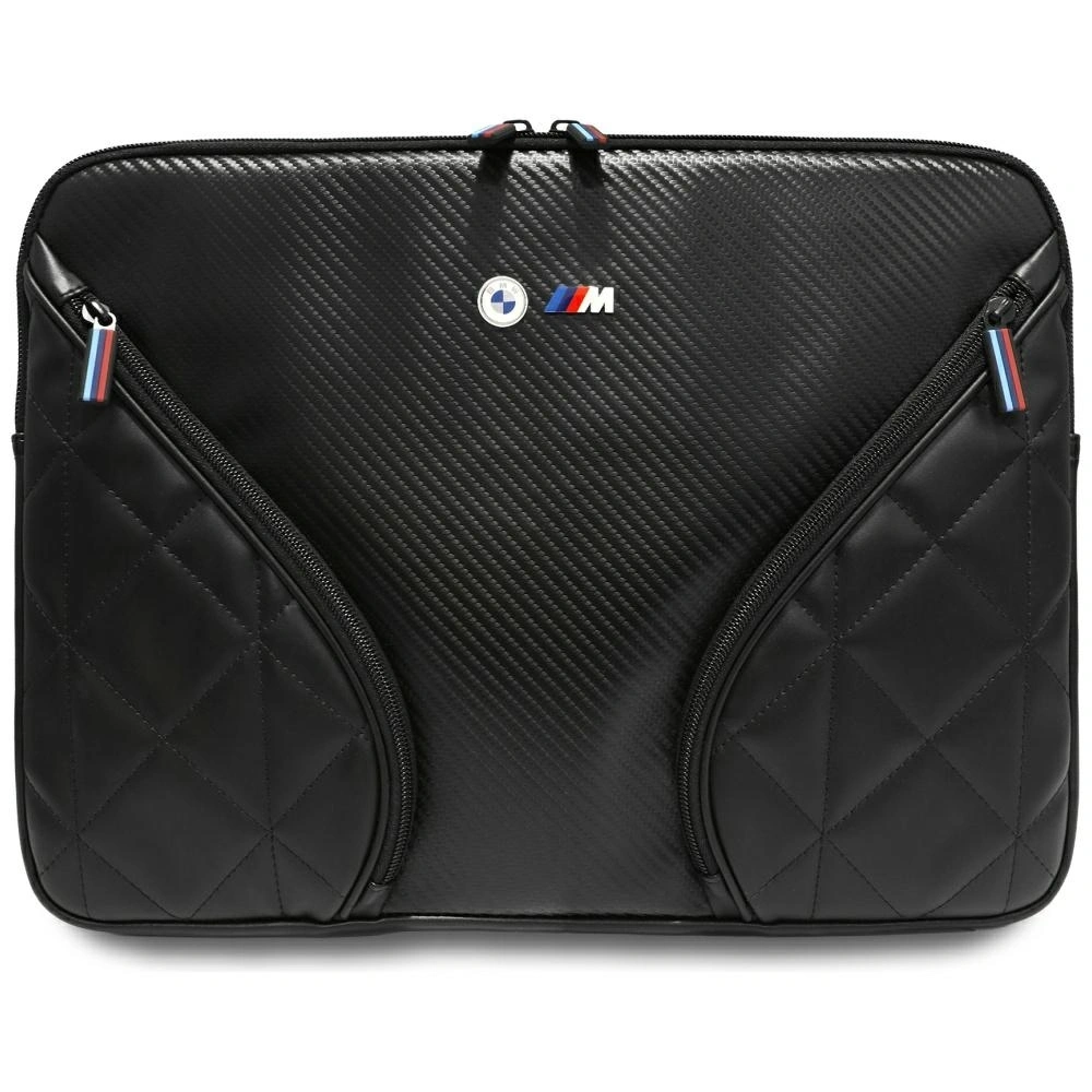 Torba BMW Carbon Pockets&Metal Logo Sleeve 16" czarny