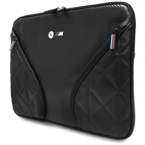 Torba BMW Carbon Pockets&Metal Logo Sleeve 16" czarny