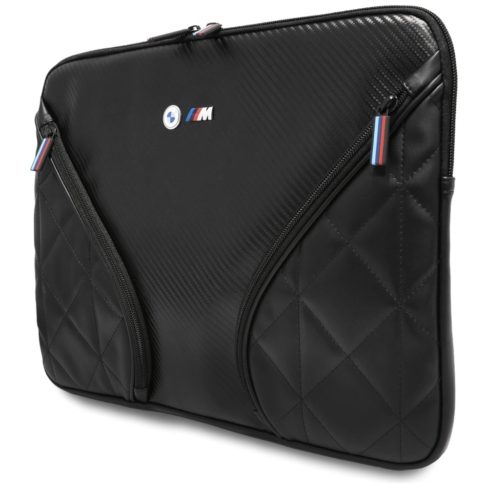 Torba BMW Carbon Pockets&Metal Logo Sleeve 16" czarny